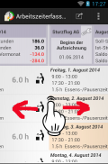 Arbeitszeiterfassung screenshot 0