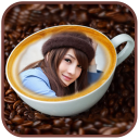 Coffee Cup Photo Frame Free Icon