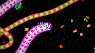 Worms Zone - Πεινασμένο φίδι screenshot 2