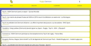 Rugby Clermont screenshot 4