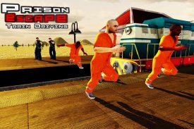 जेल से बच ट्रेन ड्राइविंग 3 डी screenshot 1