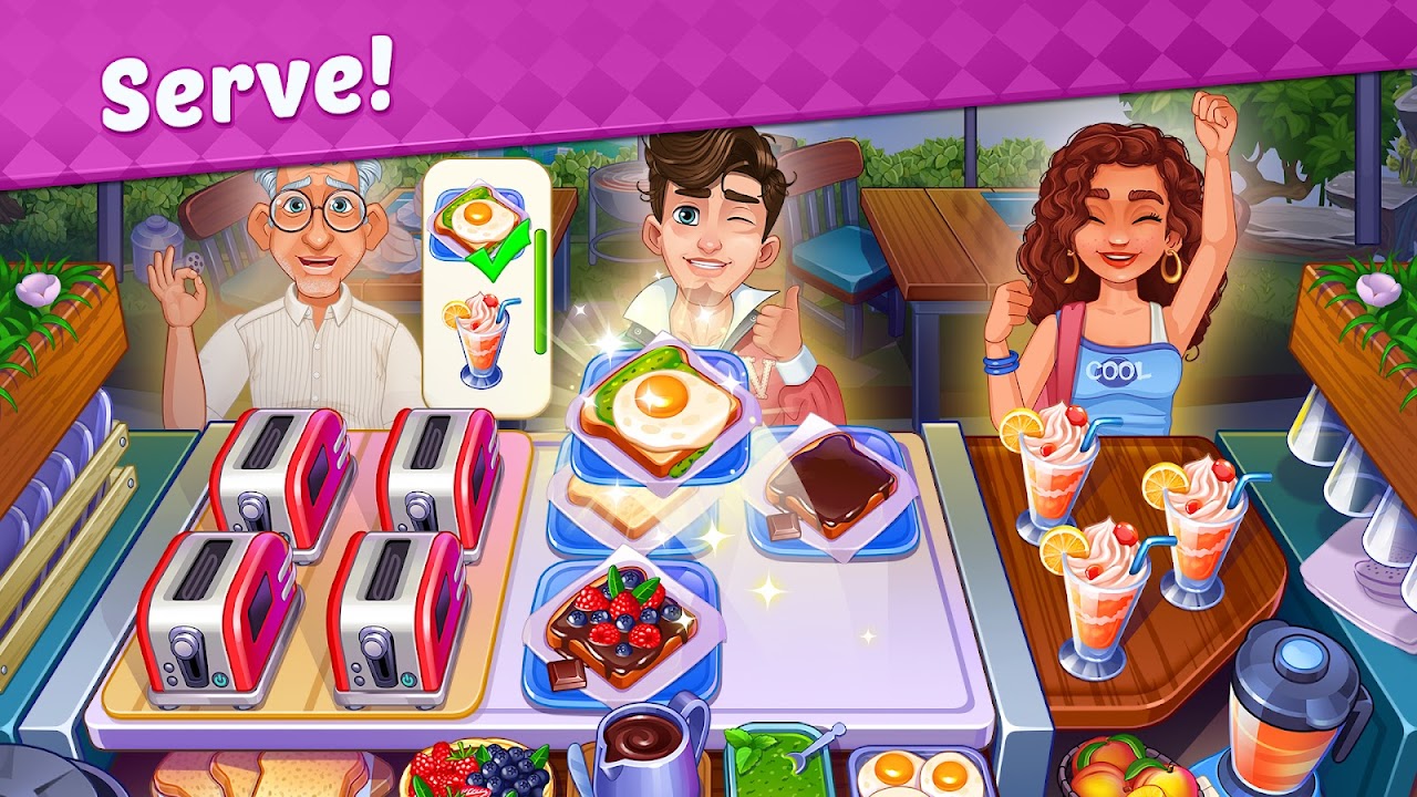 Baixar e jogar Crazy Chef: um jogo rápido de cozinha no PC com