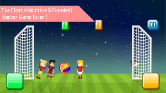 Funny Soccer - 2 Player Games screenshot 0