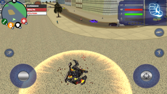 Monster Police Truck Robot Game screenshot 1