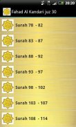 Fahad Al Kandari Quran MP3 screenshot 0