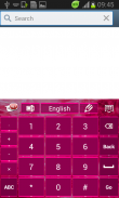 Teclado Rosa Galaxy S4 screenshot 3