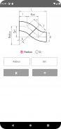 Offset Pipe calculator screenshot 2