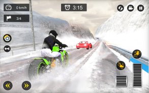 Snow Mountain Bike Racing 2022 screenshot 2