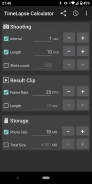 TimeLapse Calculator screenshot 1
