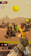 Waffe zusammenführen und Zombie schießen screenshot 1