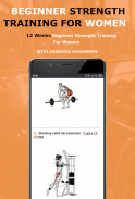 12 Weeks Beginner Strength Training For Women screenshot 3