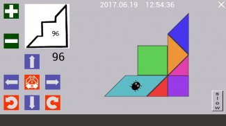 Tangram Pythagoras ( Custom Puzzle from the USSR ) screenshot 0