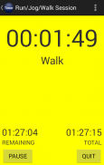 Agile Run / Jog  / Walk Timer screenshot 3