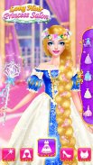 Long Hair Princess Salon Games screenshot 0