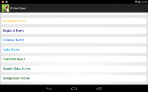 Cricket News screenshot 5