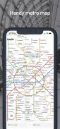 Barcelona metro map. Rutas rápidas. screenshot 0