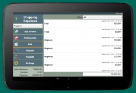 Shopping Expenses screenshot 2