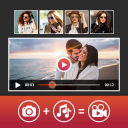 Image To Video Movie Maker - Slideshow Maker App Icon