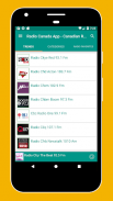 Radio Canada Player - Radio FM screenshot 0