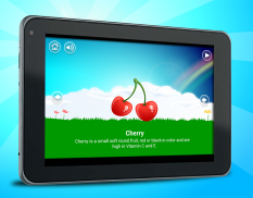 Learning Fruits & Vegetables screenshot 3