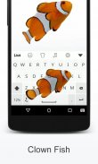 Clown Fish Live Keyboard Theme screenshot 0