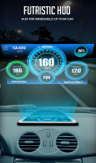 HUD Speedometer Digital: GPS, Speed Limit Widget screenshot 9