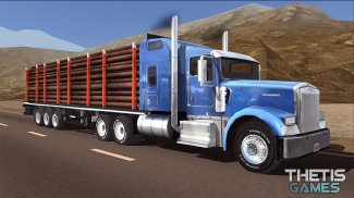 Truck Simulator America 2 Free screenshot 2