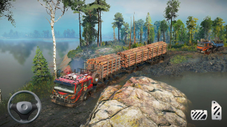 Truck Driving Hill Sim Game 3D screenshot 1