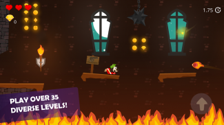 Doge and the Lost Kitten - 2D Platform Game screenshot 0