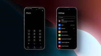 iOS17 Dark MAGIC UI Theme screenshot 1