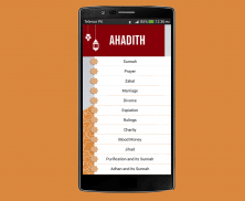 Ahadiths screenshot 1