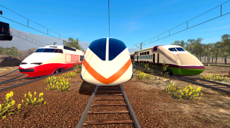 Train Racing Simulator: Game Kereta Gratis screenshot 4