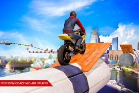 Impossible Motor Bike Stunt Driving screenshot 4