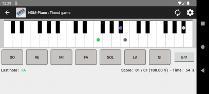 NDM - Piano (Lire les notes de musique) screenshot 2