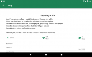 Stories Blog screenshot 17