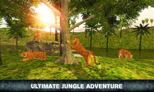 Ultimate Wild Tiger Simulator:Wild Forest Run screenshot 2