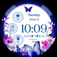 Butterfly Watch Face screenshot 3