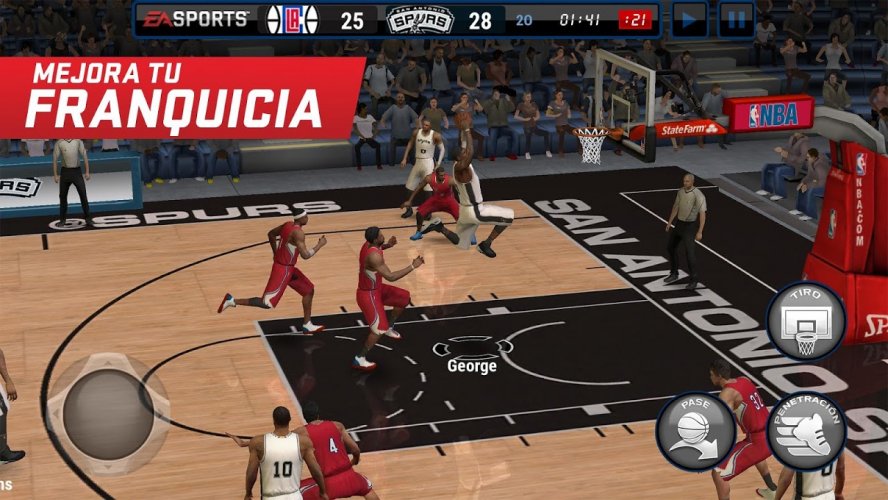 NBA LIVE Mobile Baloncesto screenshot 11
