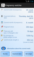 Pregnancy watcher widget screenshot 4