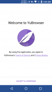 YuBrowser - Fast, Filters Ads screenshot 0