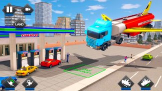 Flying Oil Tanker Truck Games screenshot 0