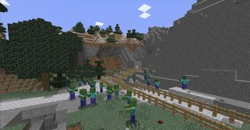 Minecraft: Zombie and Mutant screenshot 6