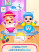 Twin Baby Care Game screenshot 3