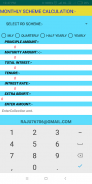 sahara india Scheme calculator screenshot 3