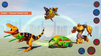 Flying Dino Robot Car Games screenshot 7