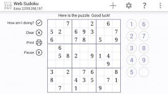 Web Sudoku screenshot 15