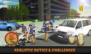 Perseguição da bicicleta do gangster da polícia: screenshot 0