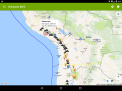 Volcanoes: Map, Alerts & Ash Clouds screenshot 8