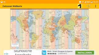 Time Zone Map screenshot 2