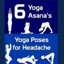 Headache Relief Yoga Poses Icon